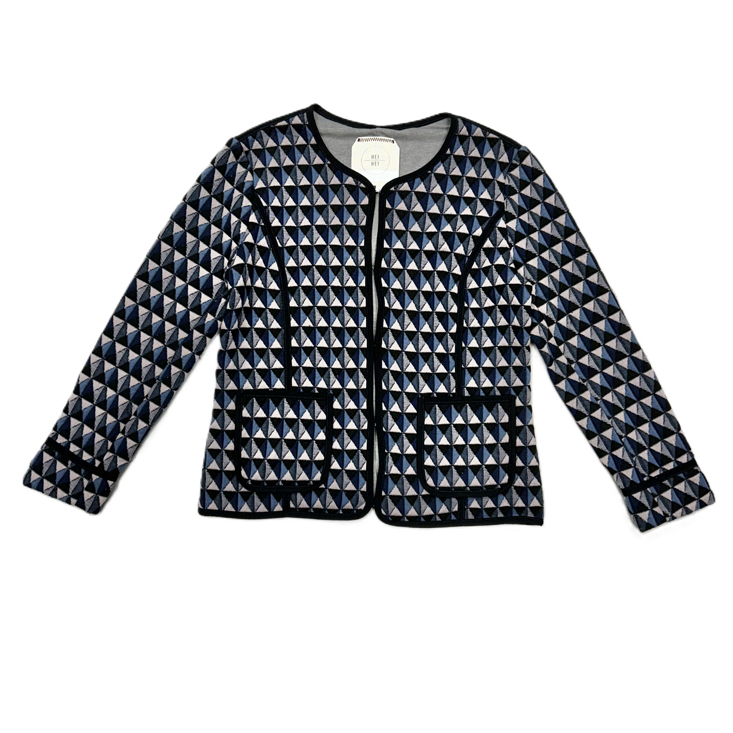 Jacket Other By Anthropologie In Black & Blue, Size: S