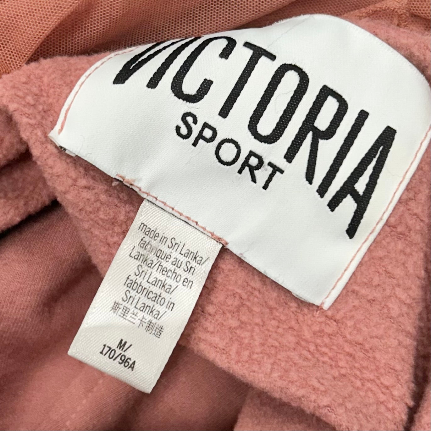 Sweatshirt Hoodie By Victorias Secret In Pink, Size: M