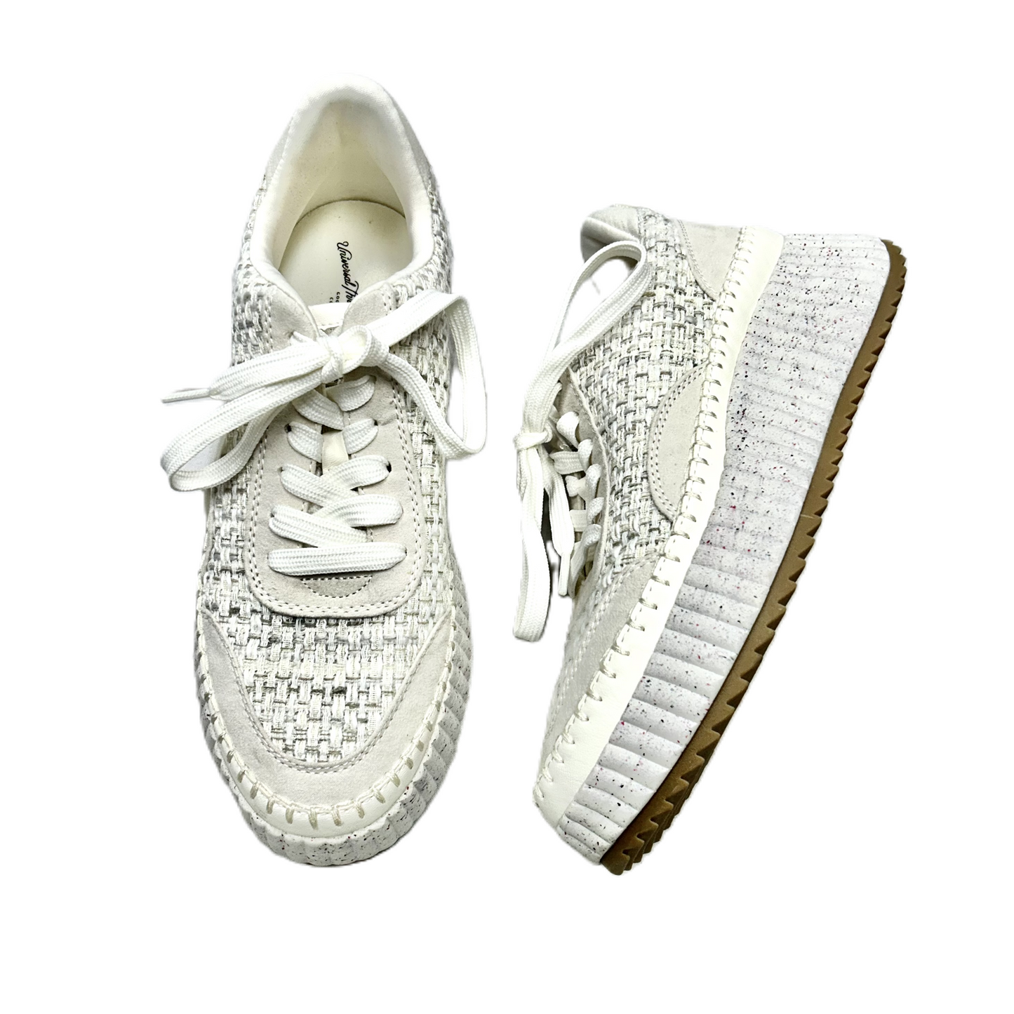 Shoes Sneakers By Universal Thread In Cream, Size: 8.5