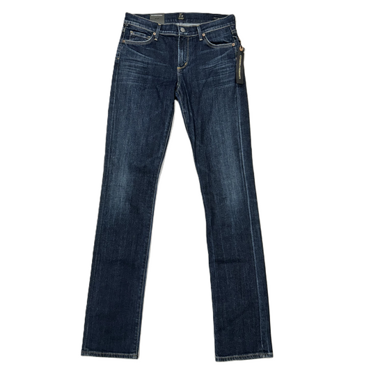 Jeans Straight By Citizens Of Humanity In Blue Denim, Size: 6