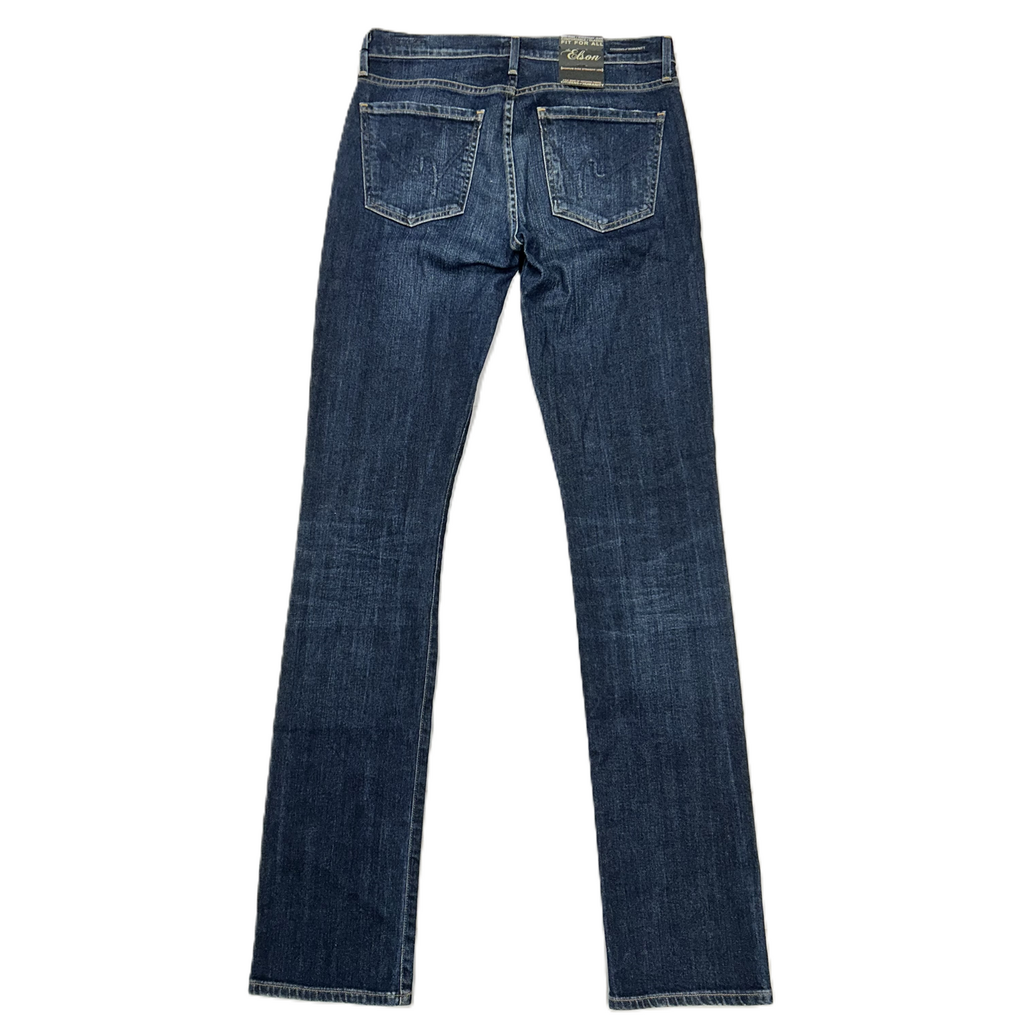 Jeans Straight By Citizens Of Humanity In Blue Denim, Size: 6