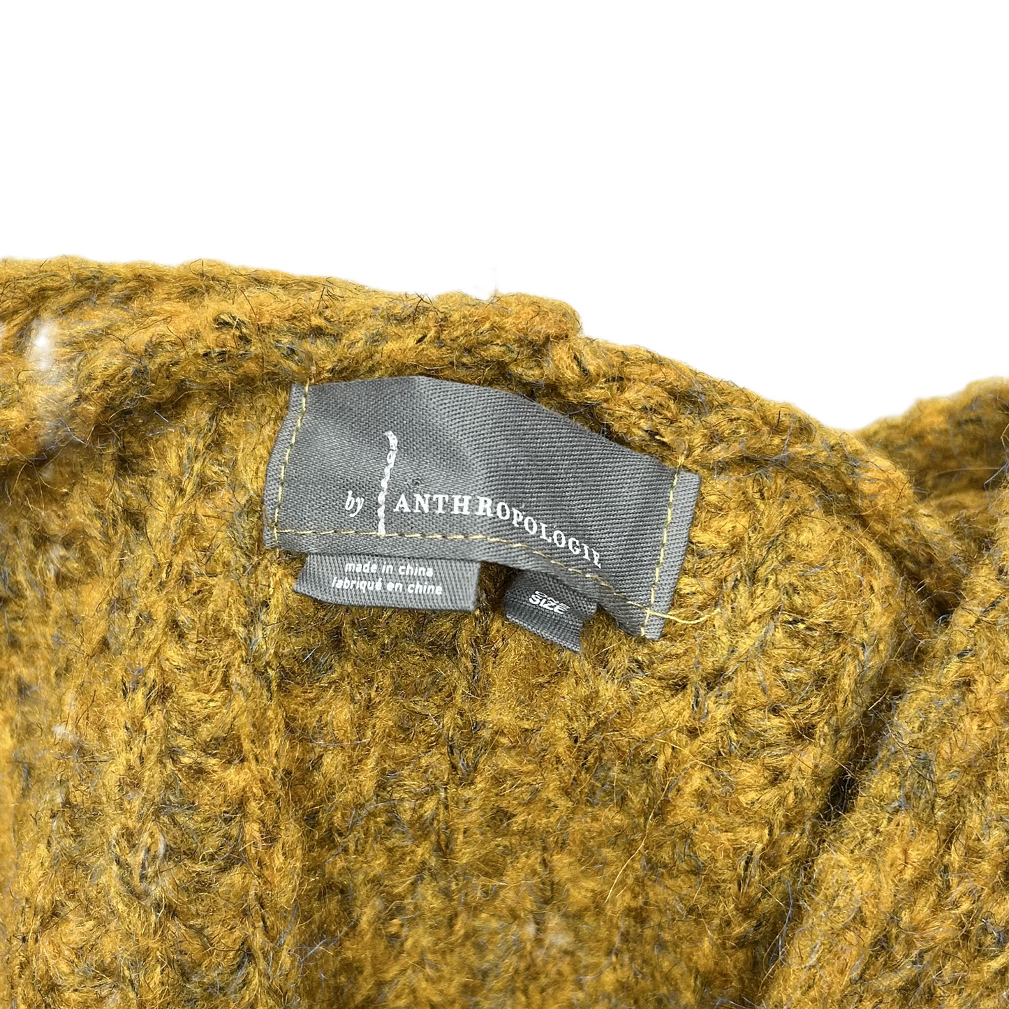 Sweater Cardigan By Anthropologie In Mustard, Size: Osfm