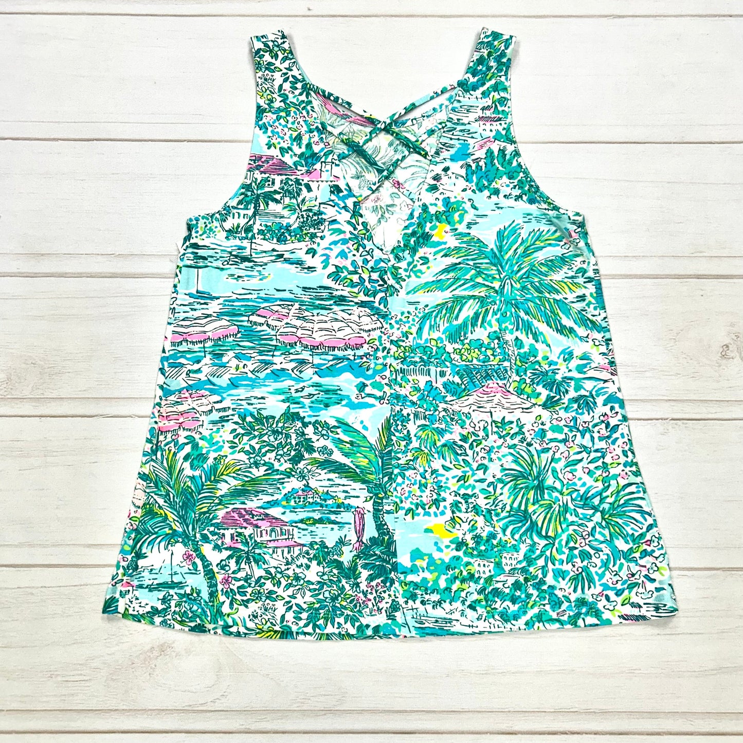 Top Sleeveless Designer By Lilly Pulitzer  Size: Xs