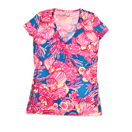 Top Short Sleeve Designer By Lilly Pulitzer  Size: Xxs