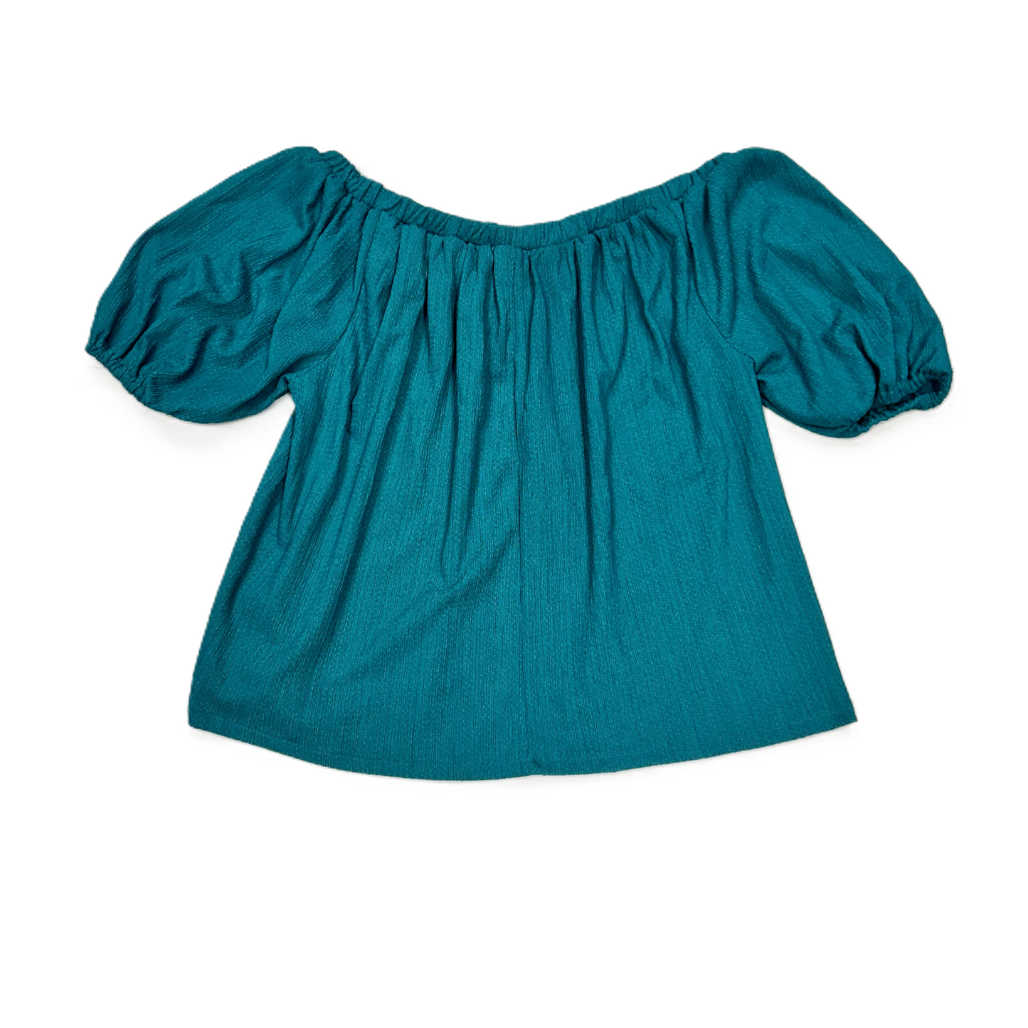 Teal Top Short Sleeve By Anthropologie, Size: S