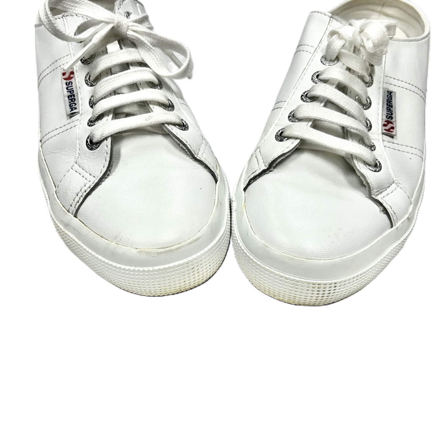 White Shoes Sneakers By Superga, Size: 9