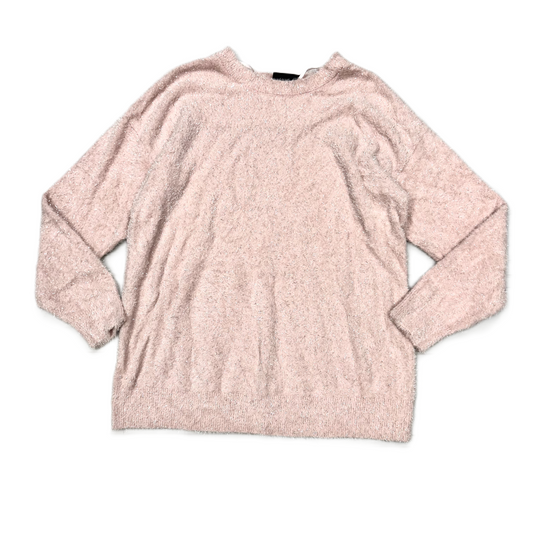 Sweater By Lane Bryant In Pink, Size: 2x