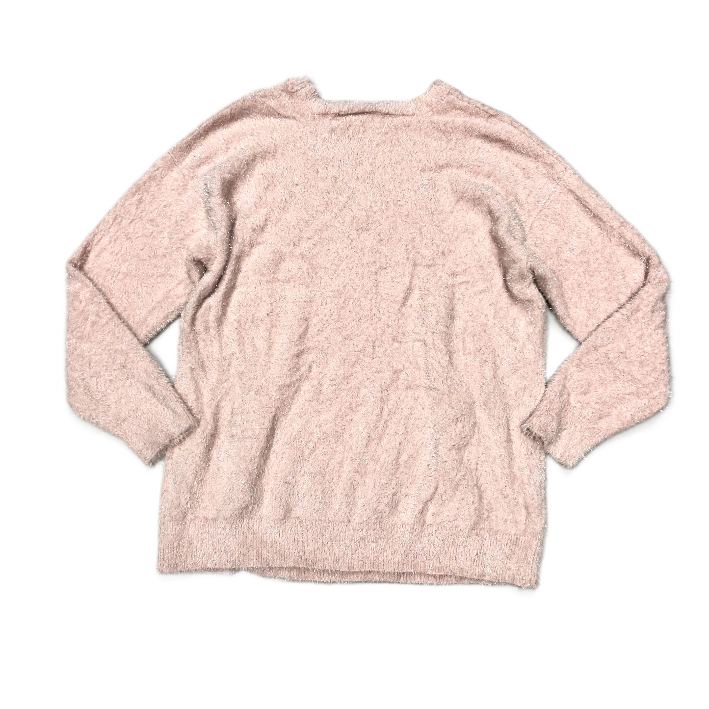 Sweater By Lane Bryant In Pink, Size: 2x