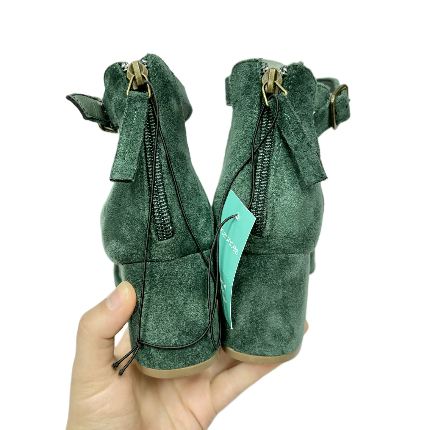 Shoes Heels Block By Maurices In Green, Size: 8