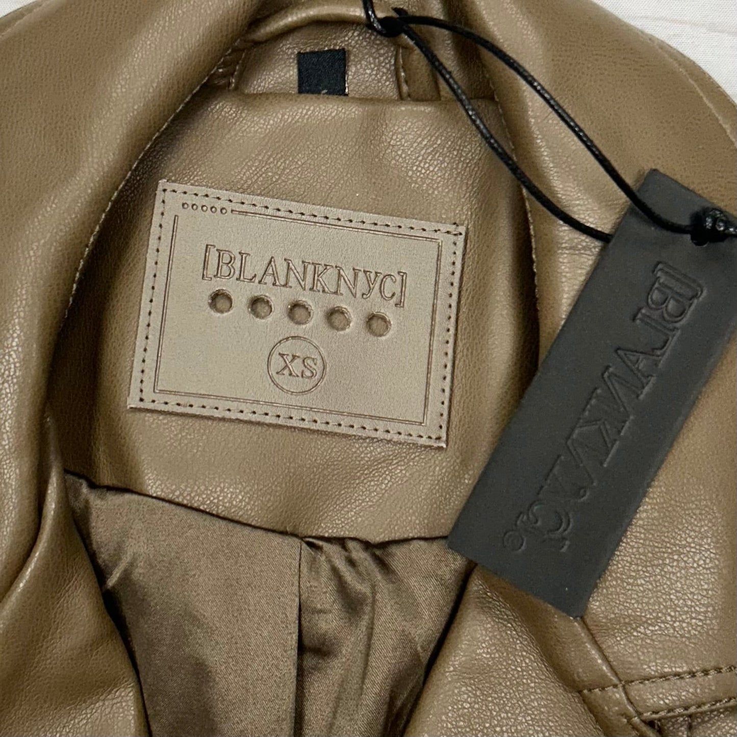 Jacket Moto By Blanknyc In Brown, Size: Xs