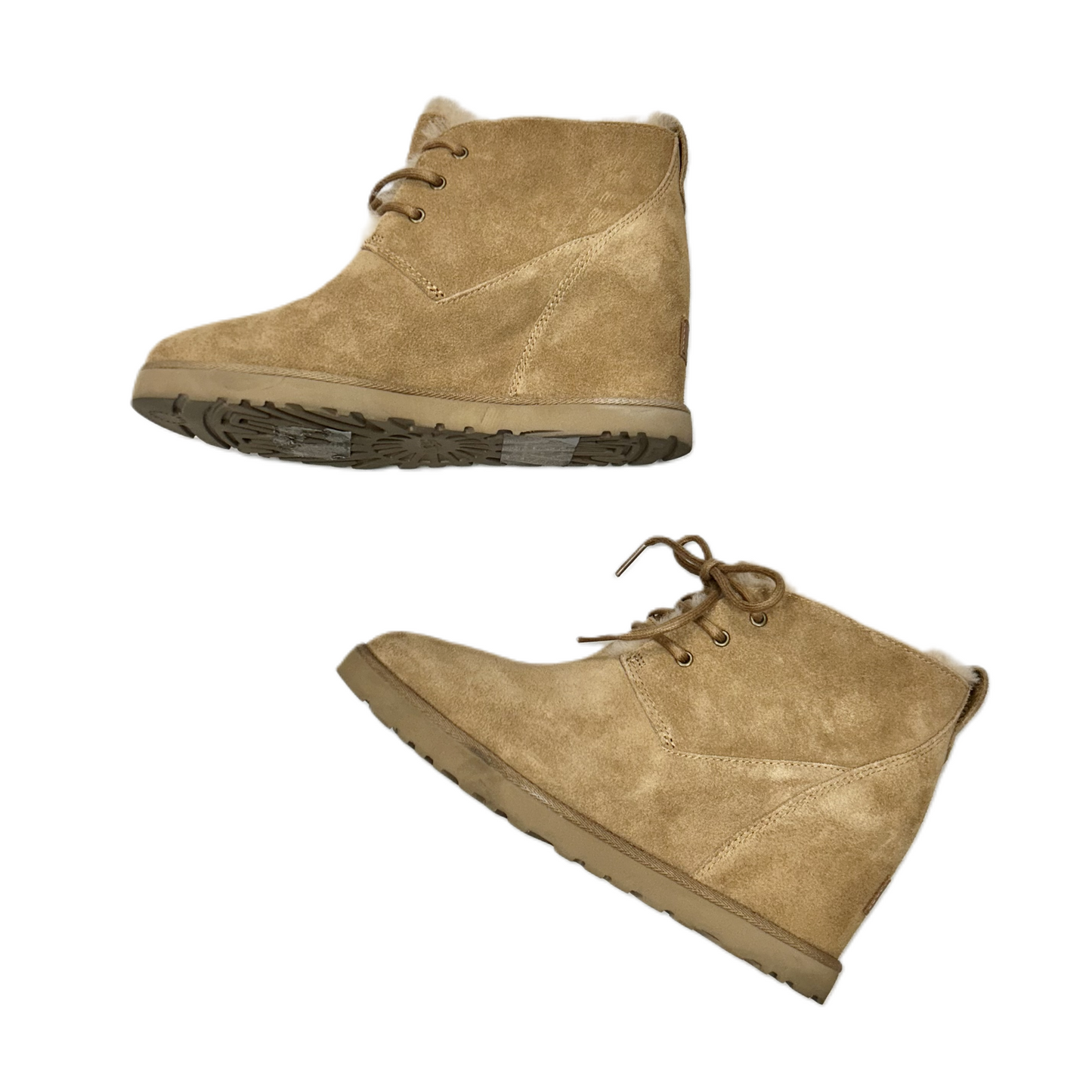 Boots Designer By Ugg In Tan, Size: 8