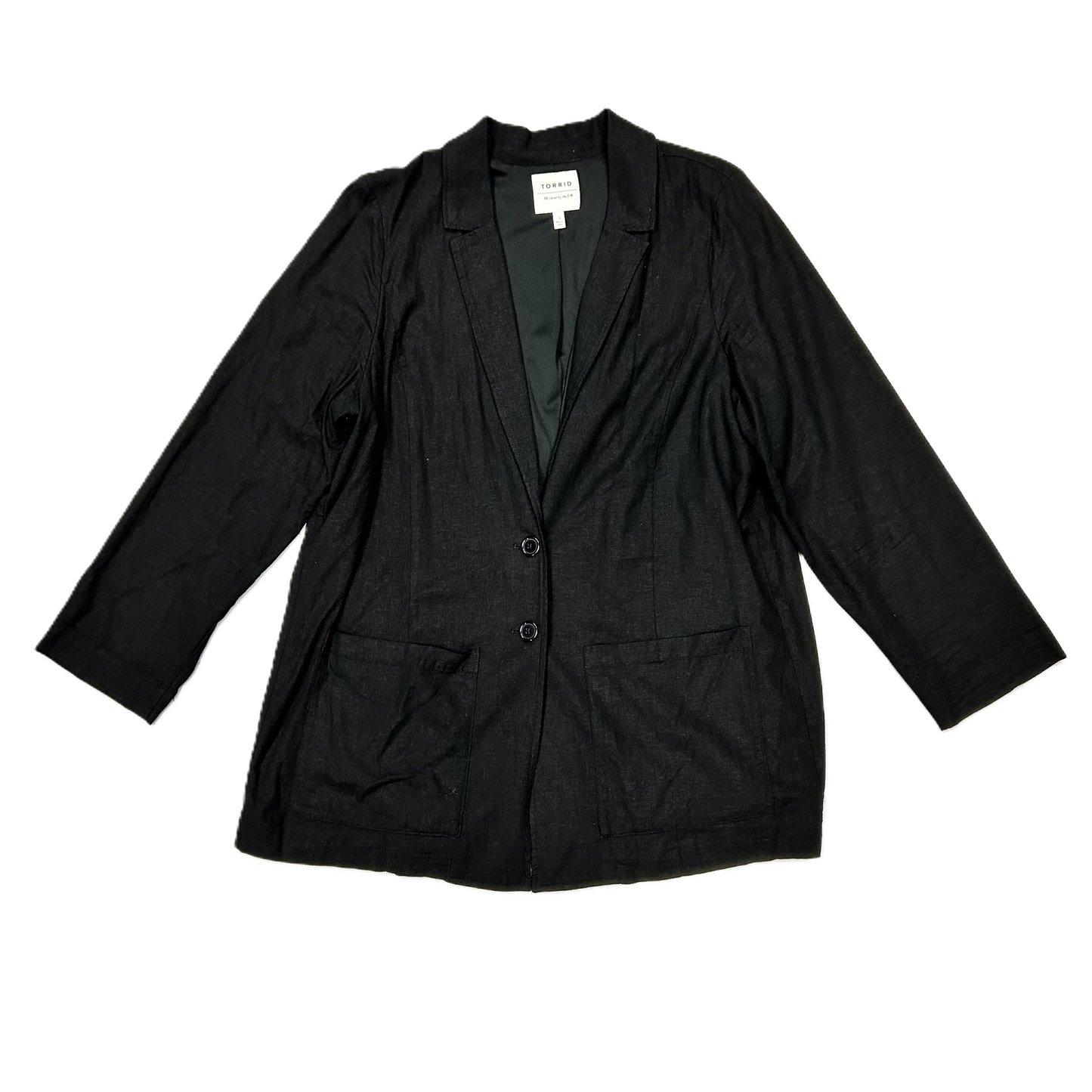 Blazer By Torrid In Black, Size: 3x