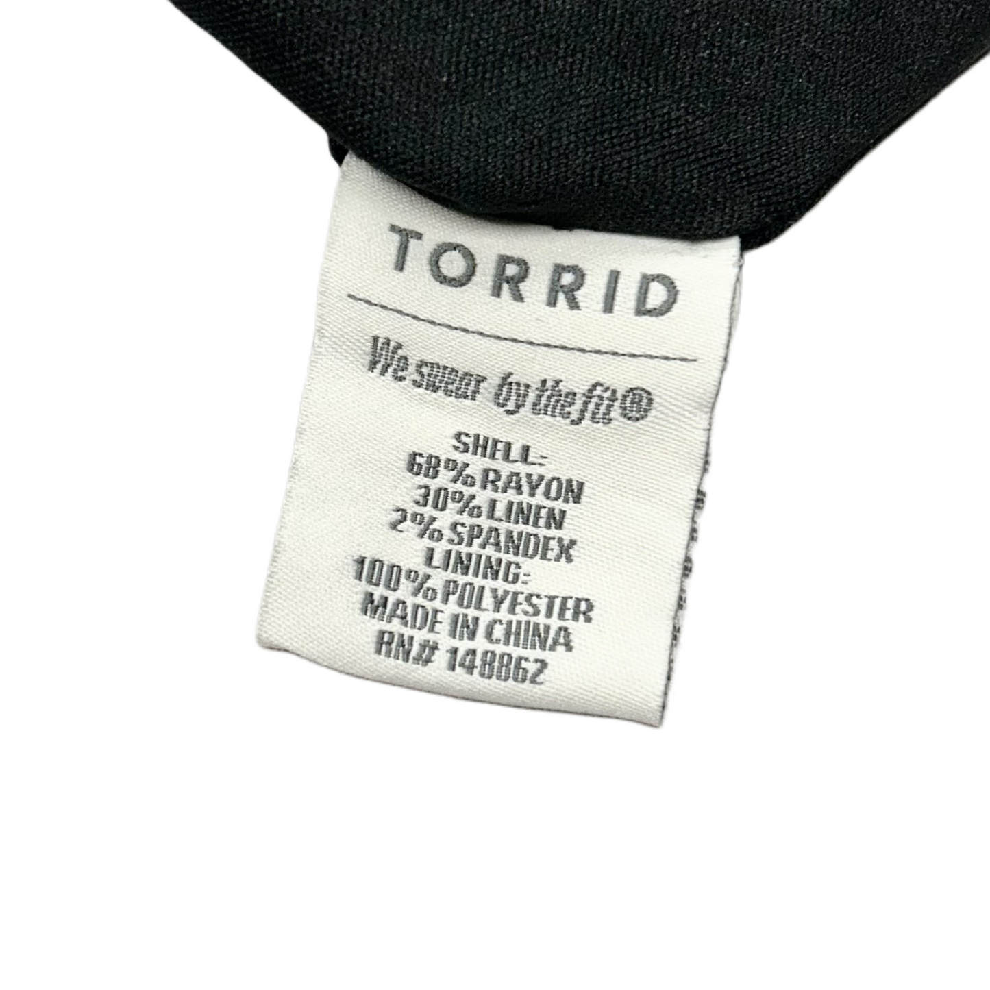 Blazer By Torrid In Black, Size: 3x