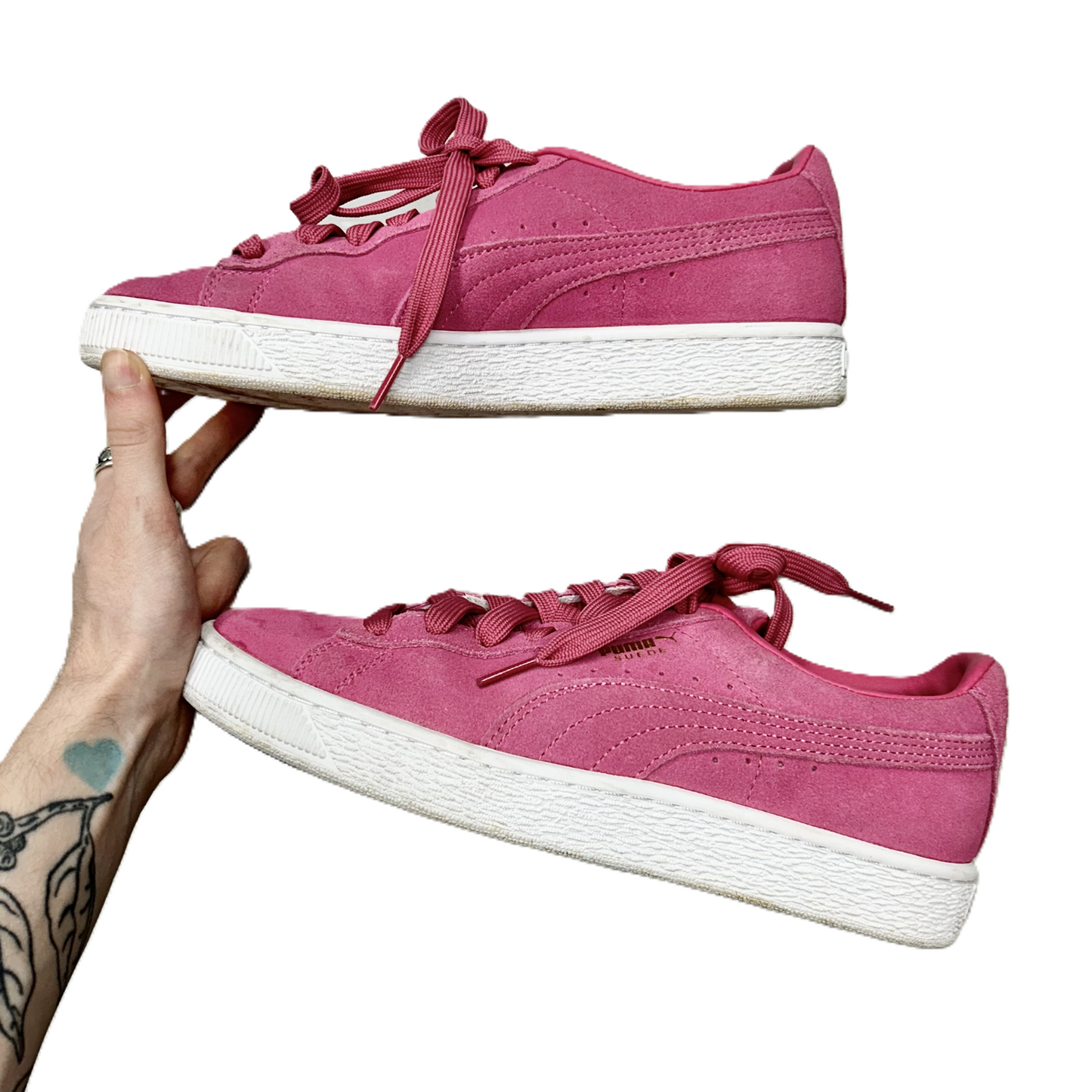 Shoes Sneakers By Puma In Pink, Size: 8