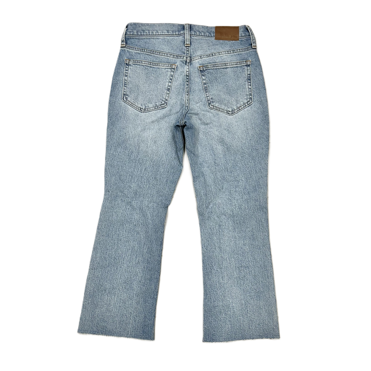 Jeans Cropped By J. Crew In Blue Denim, Size: 0p