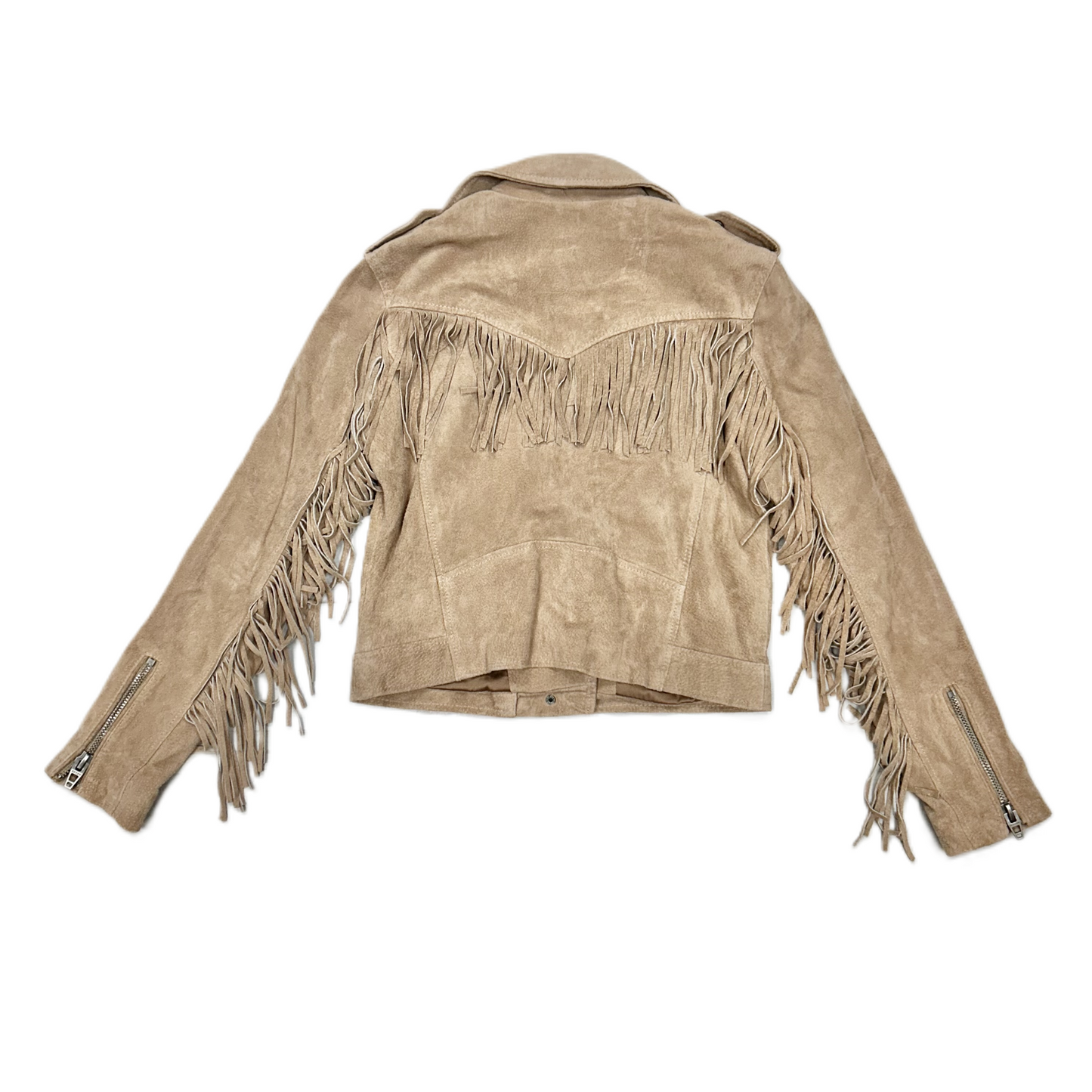 Jacket Moto Leather By Blanknyc In Tan, Size: Xs