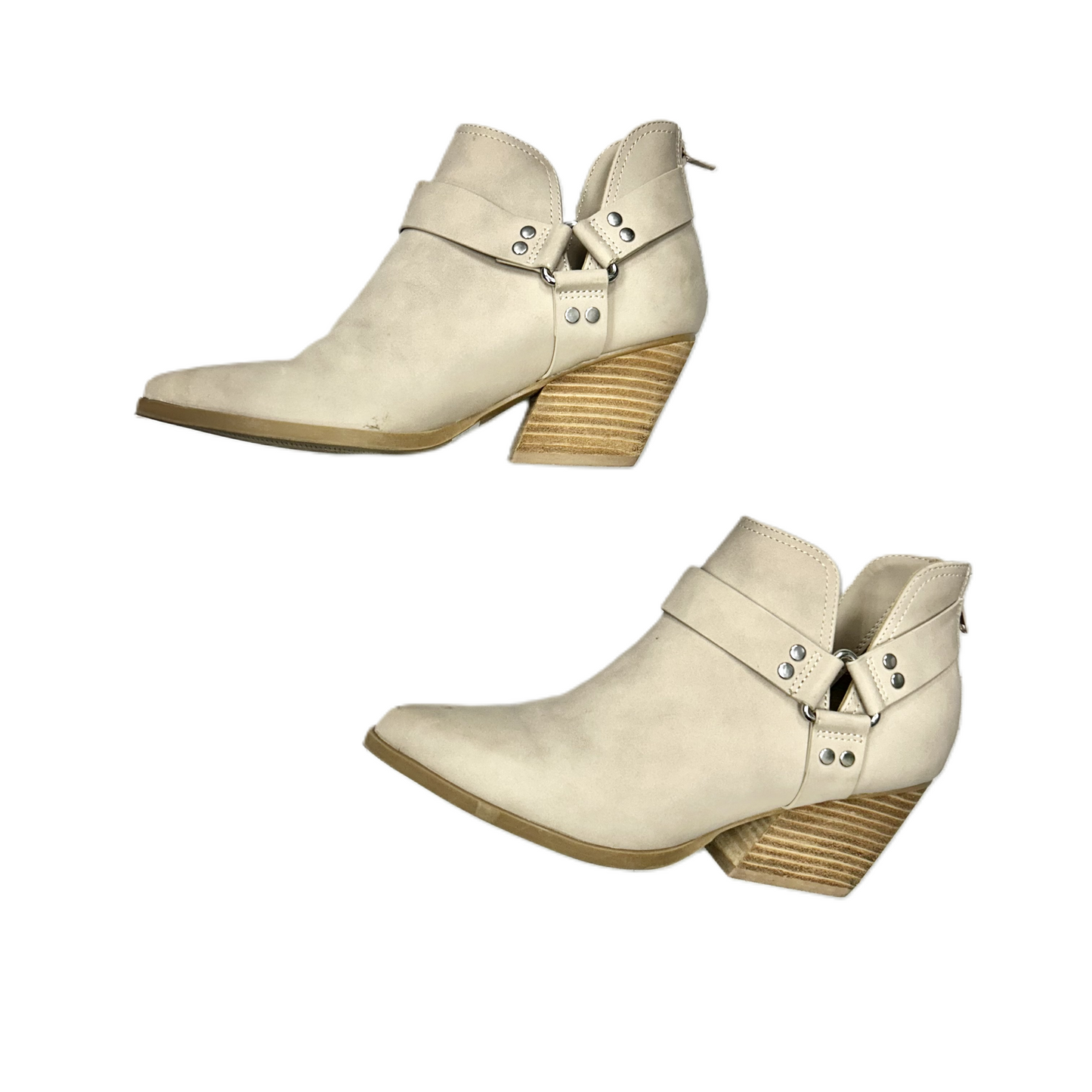 Boots Ankle Heels By Dolce Vita In Tan, Size: 6.5