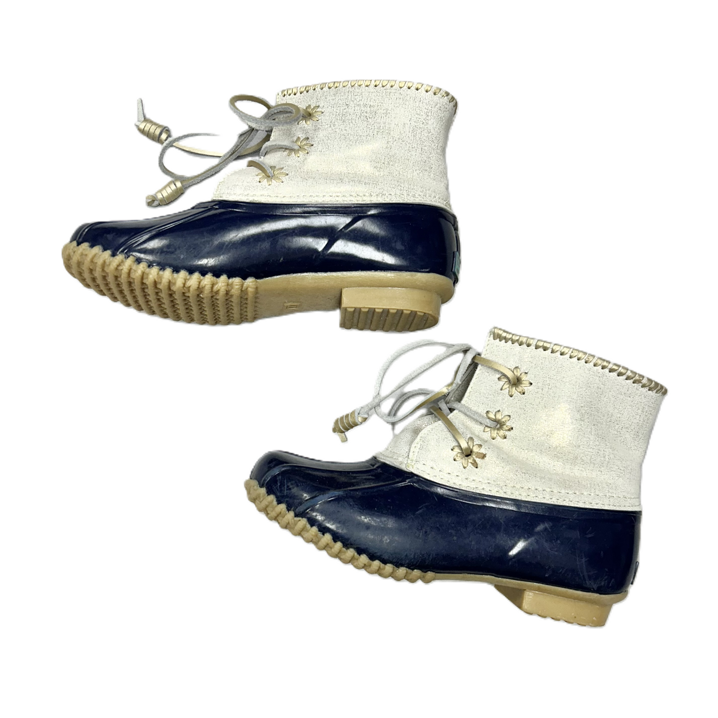 Boots Rain By Jack Rogers In Navy, Size: 7