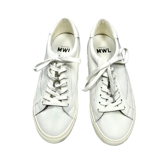 Shoes Sneakers By Madewell In White, Size: 9.5