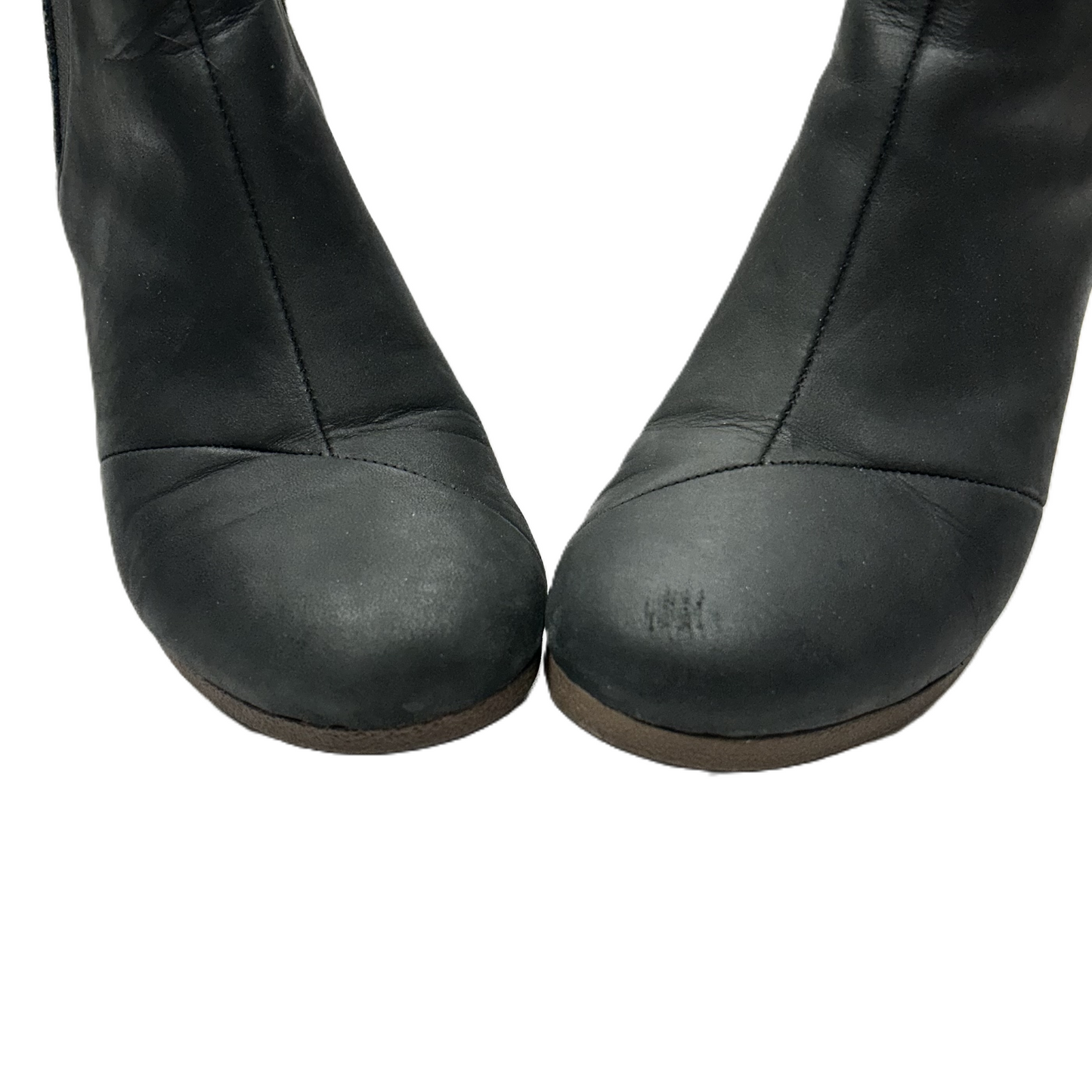 Boots Ankle Flats By Toms In Black, Size: 9