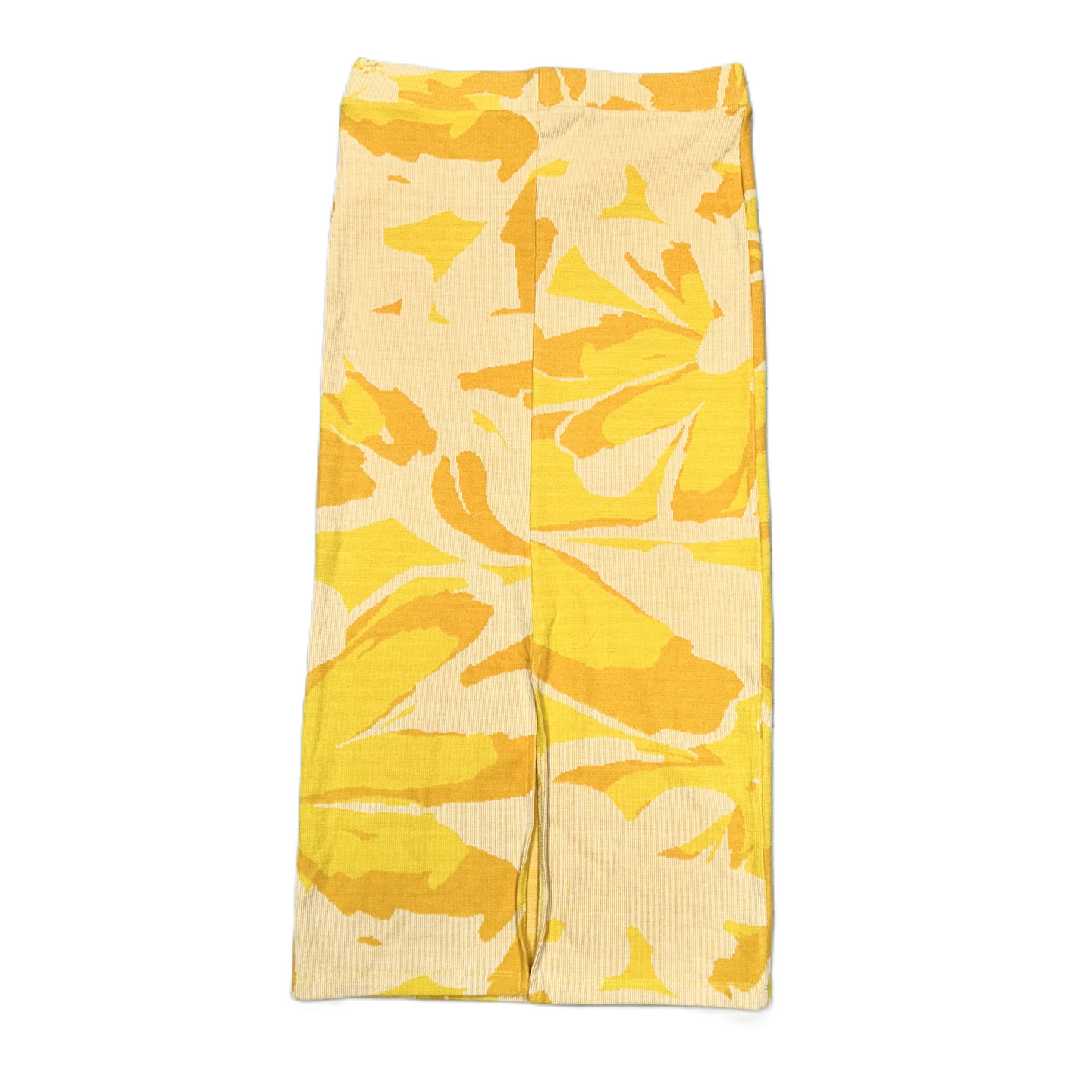 Skirt Maxi By Zara In Yellow, Size: M