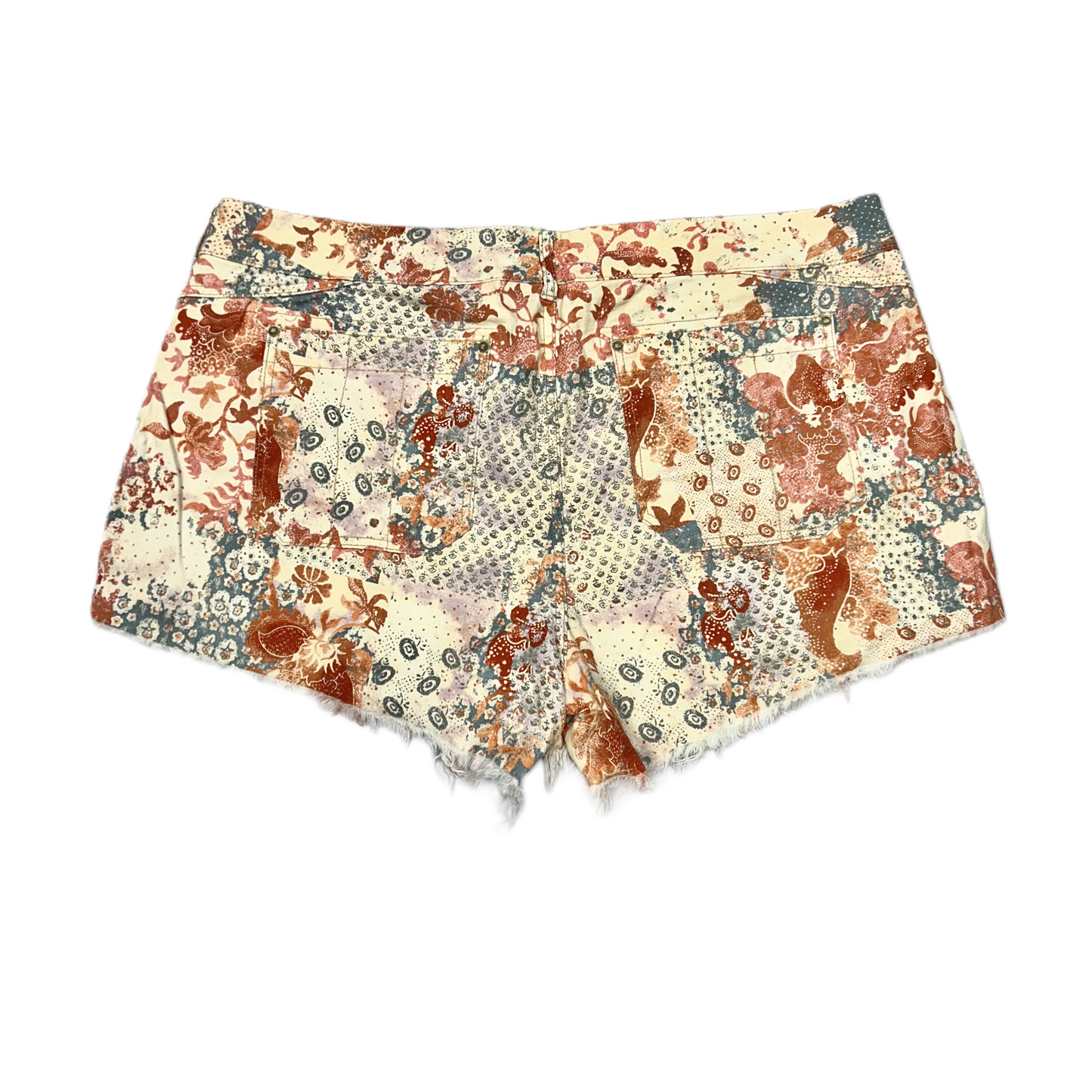 Paisley Print Shorts By Pilcro, Size: 22w