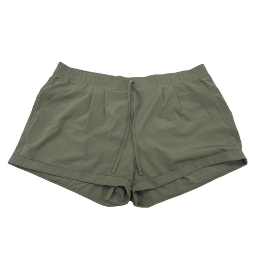 Green Athletic Shorts Zyia, Size 3x