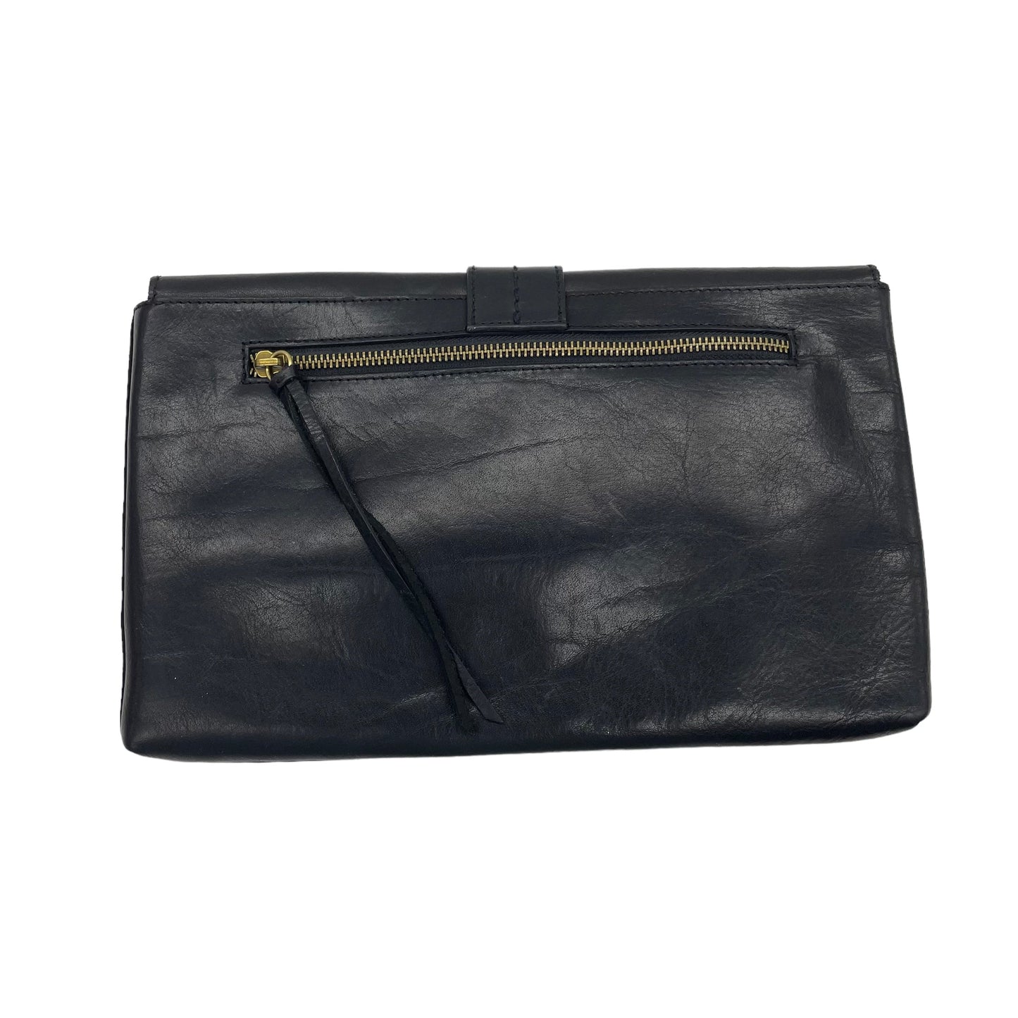 Clutch Leather By Madewell  Size: Large