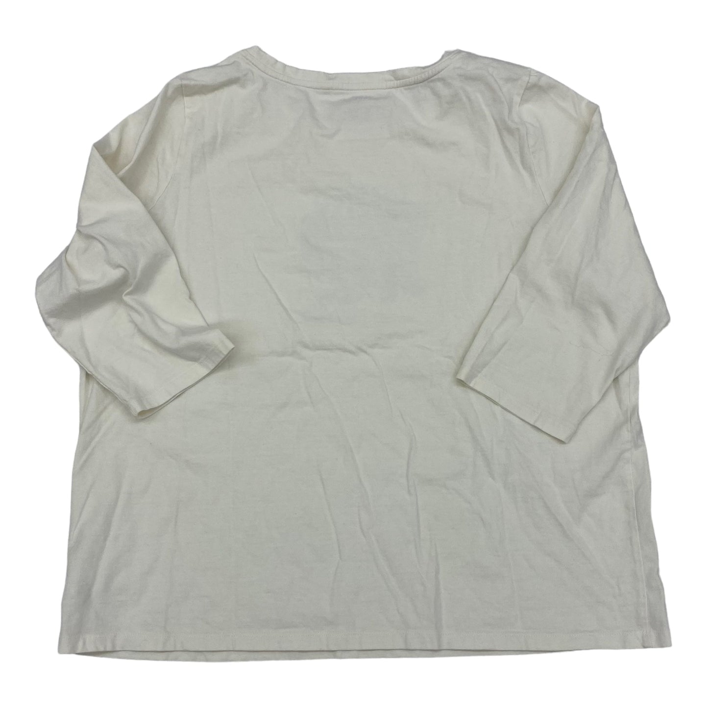 Top 3/4 Sleeve By Talbots  Size: 2x