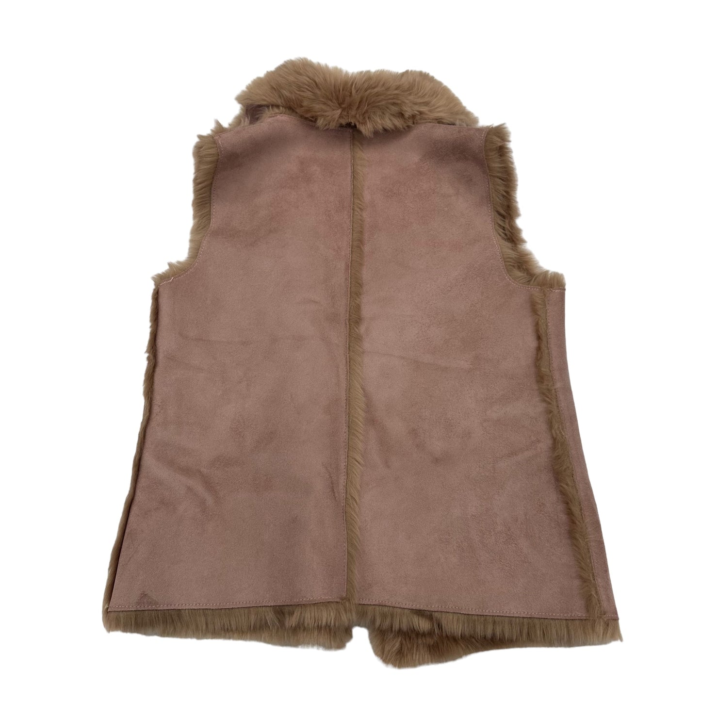 Vest Faux Fur & Sherpa By Loft  Size: S