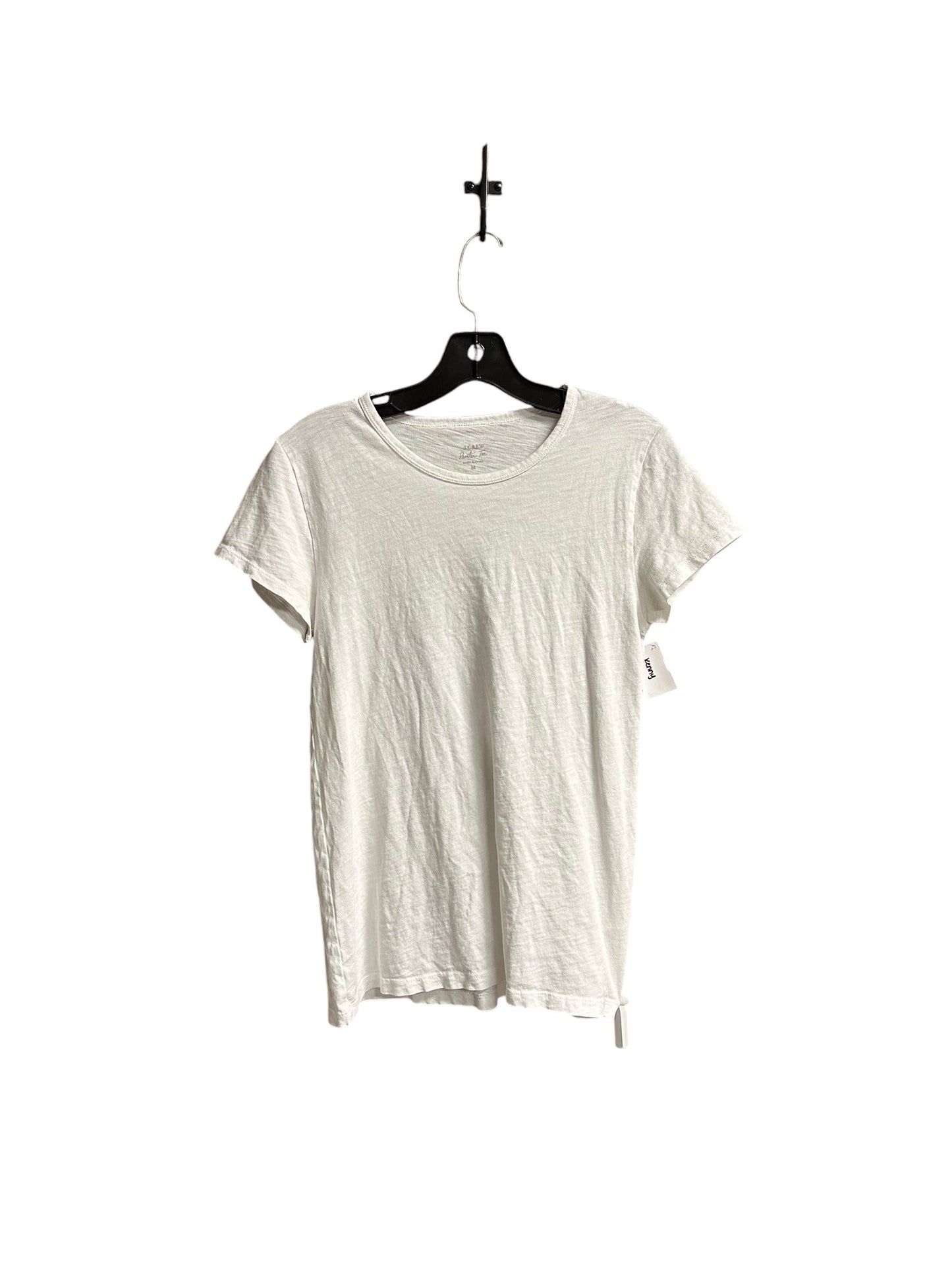 Top Short Sleeve Basic By J. Crew In White, Size: M