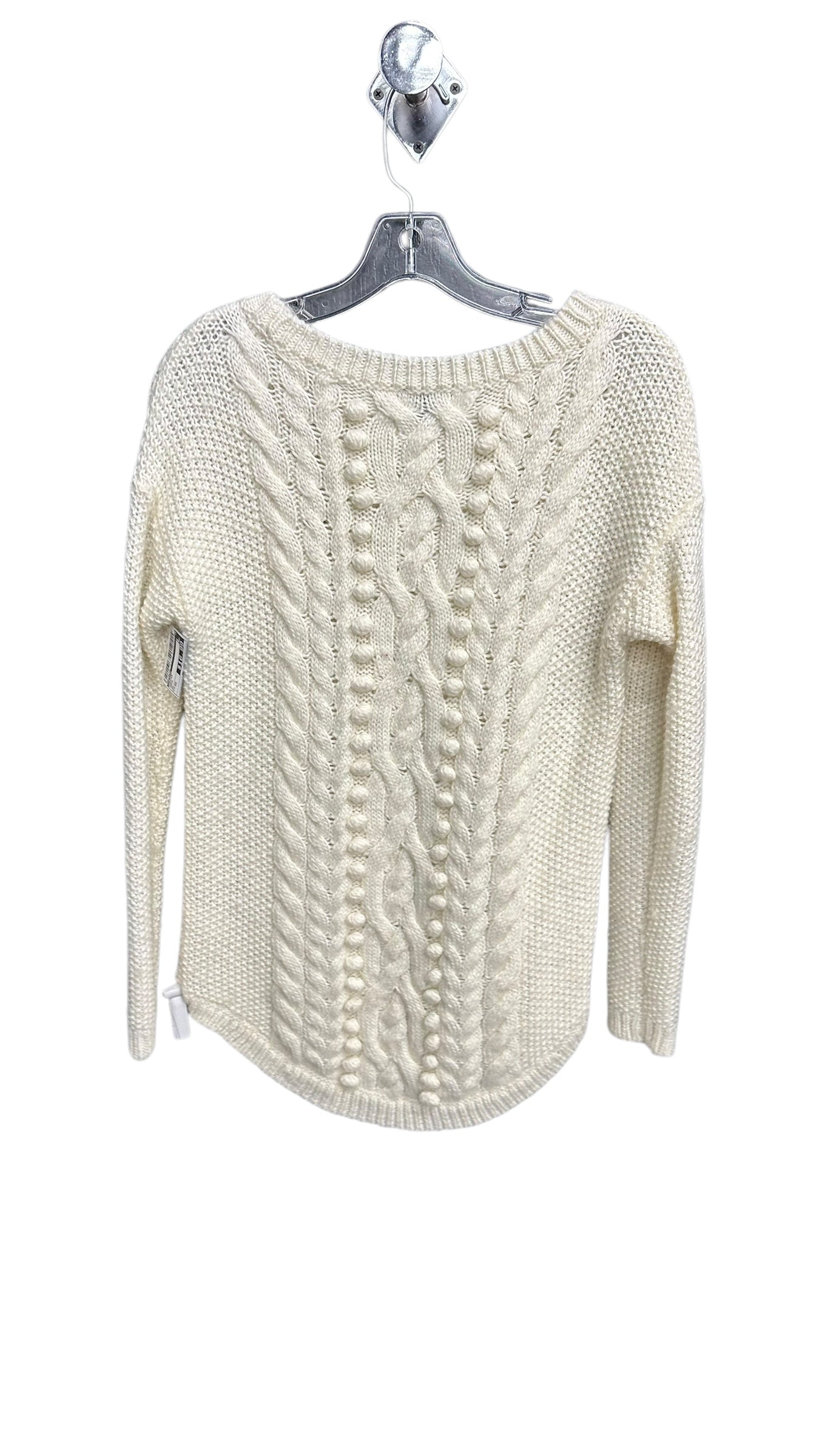 Sweater By Talbots In Cream, Size: Xs