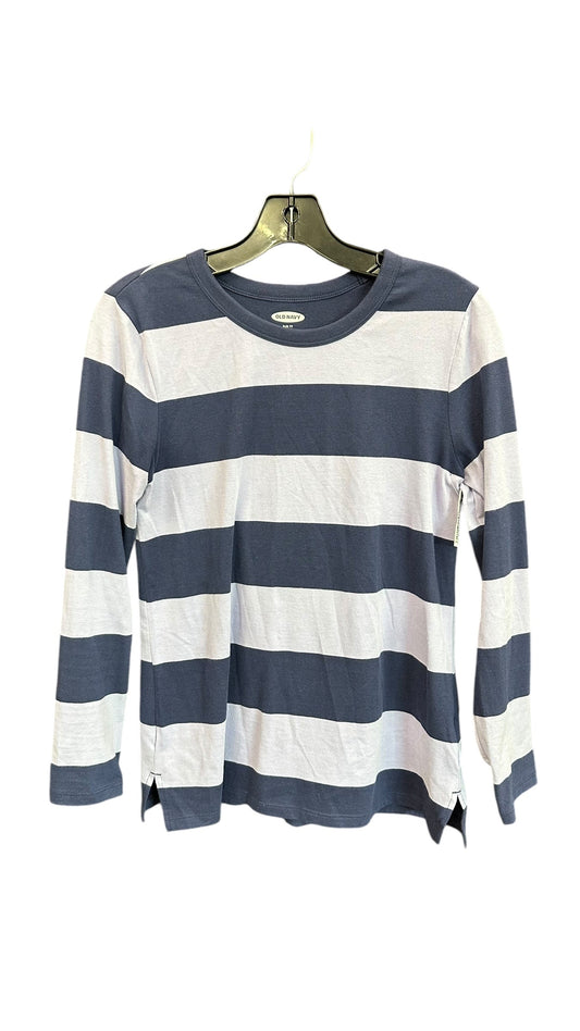 Top Long Sleeve By Old Navy In Striped Pattern, Size: M