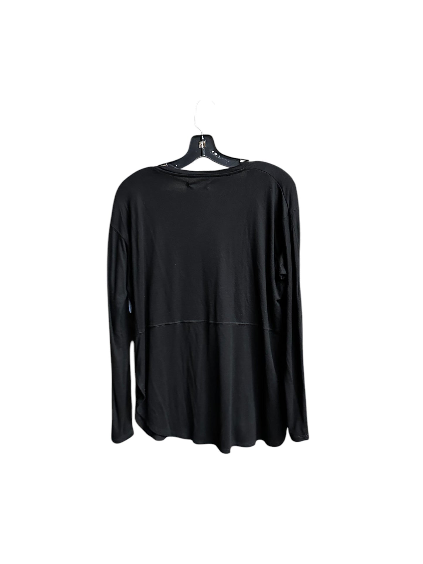 Top Long Sleeve By Madewell In Black, Size: M