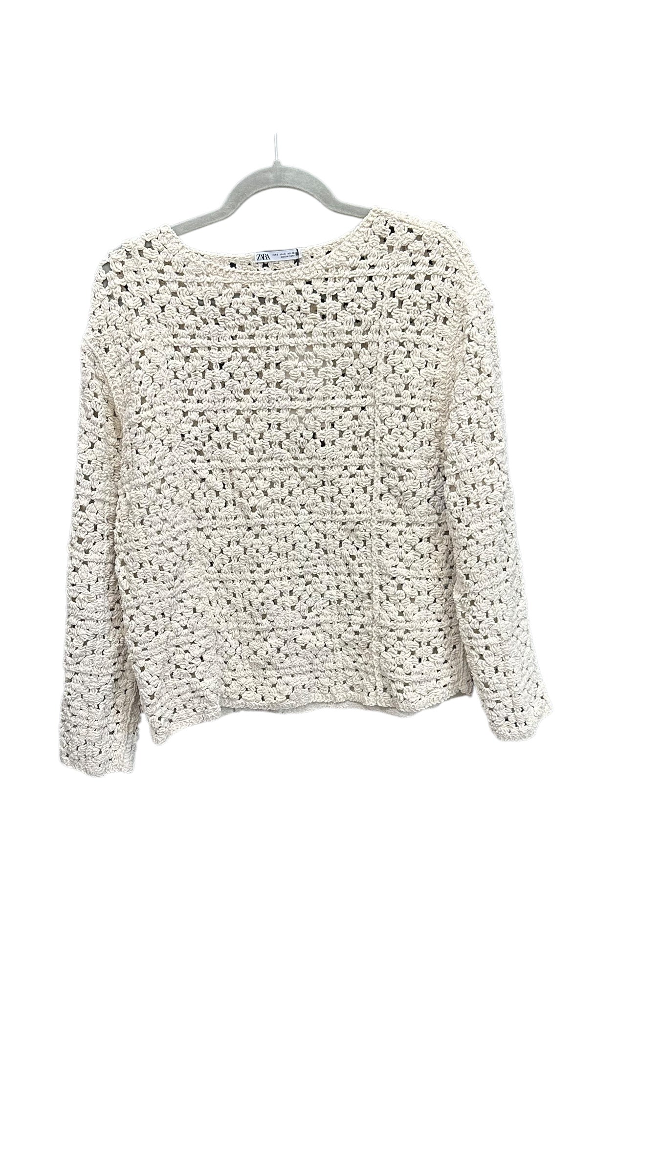 Sweater By Zara In Cream, Size: S