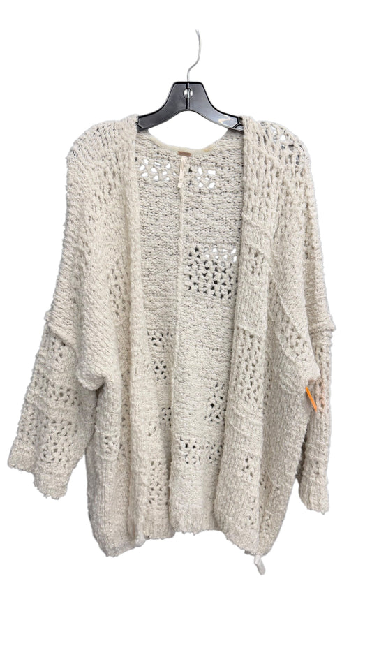 Sweater Cardigan By Free People In Cream, Size: Xs