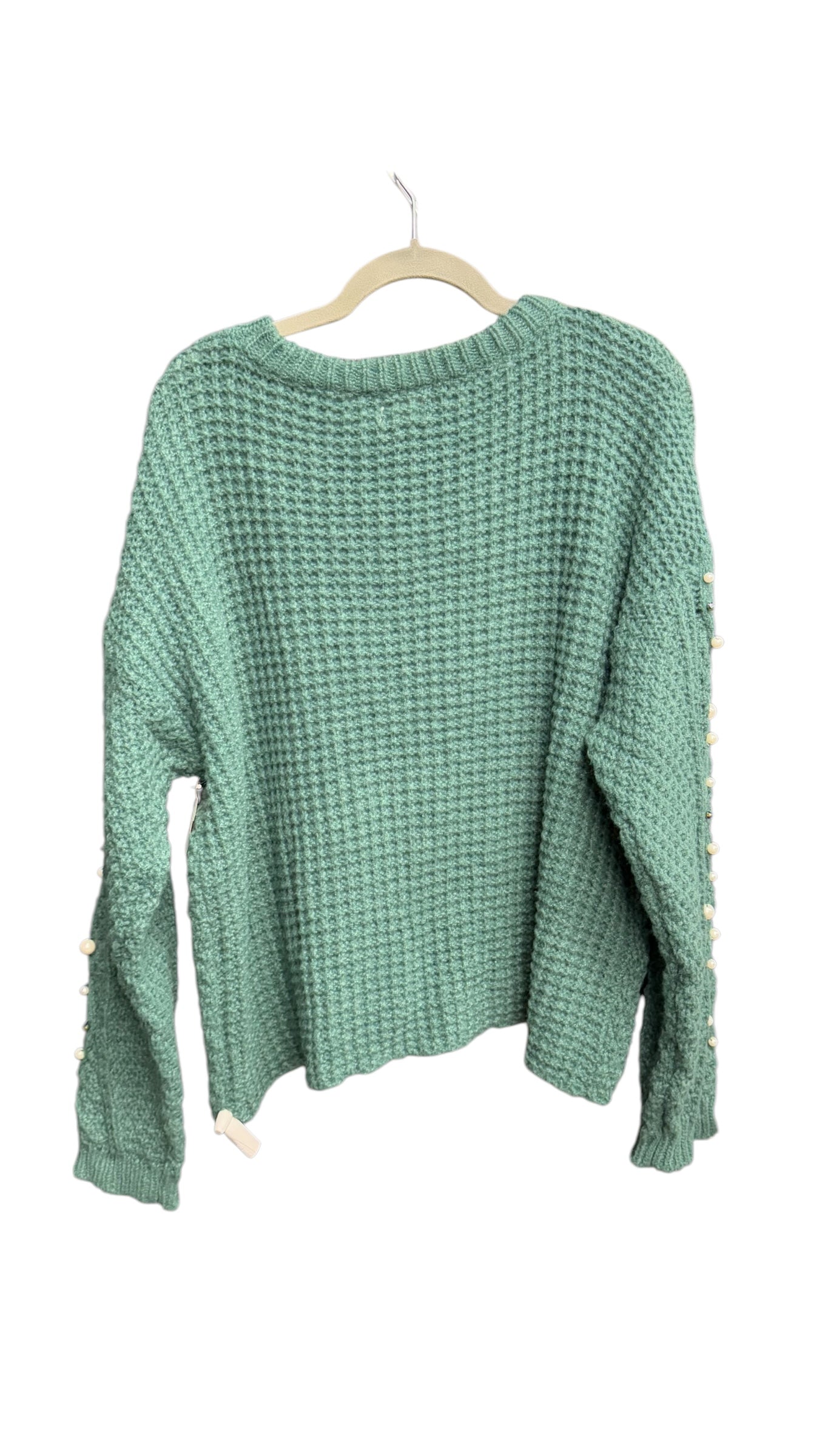 Sweater By Bibi In Green, Size: L