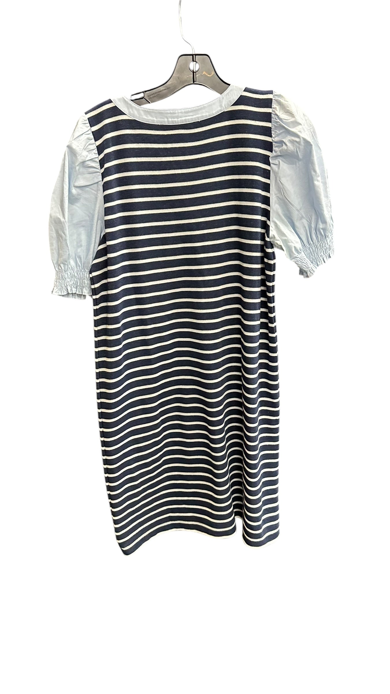 Dress Casual Short By Loft In Striped Pattern, Size: M