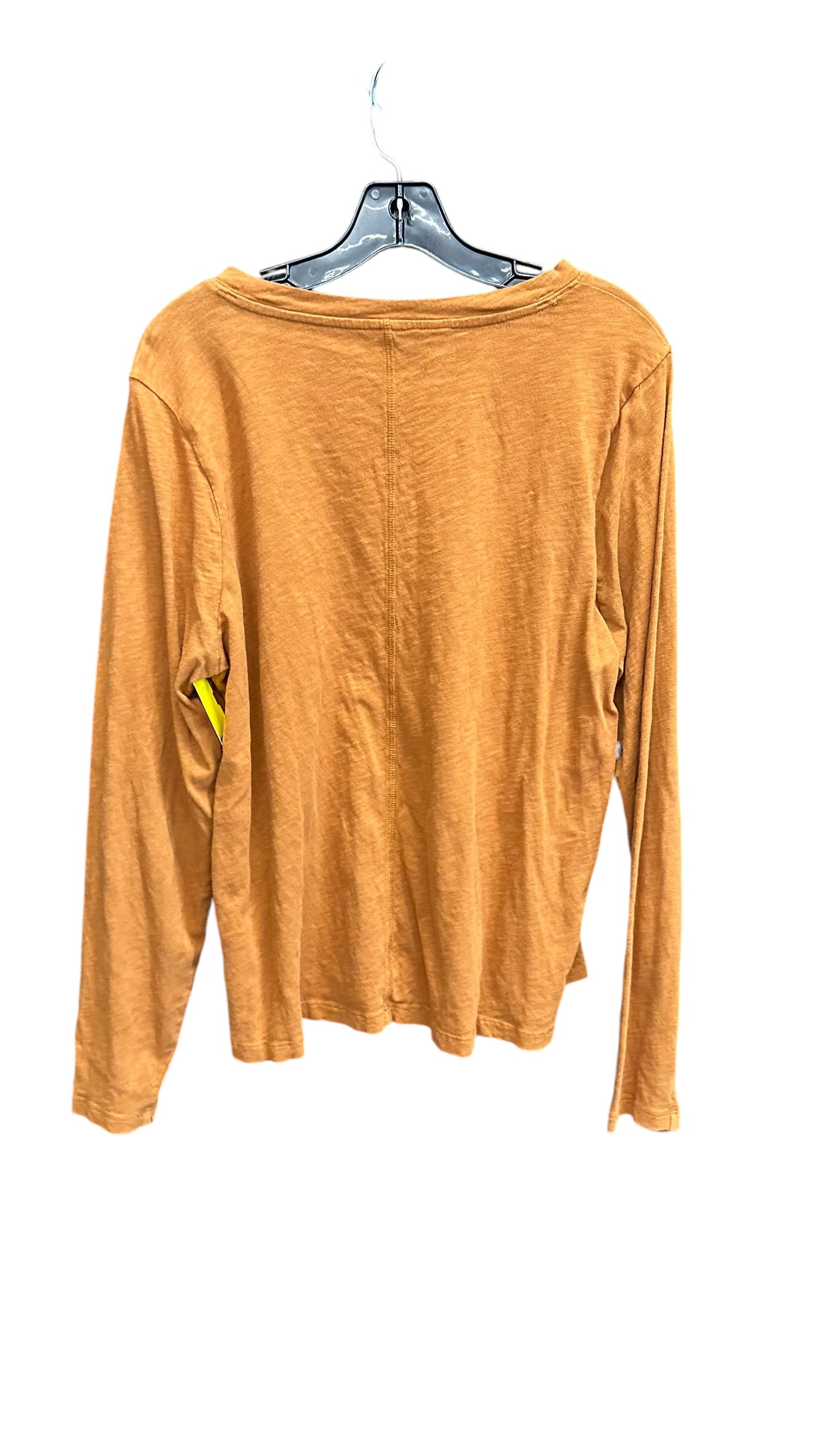 Top Long Sleeve By J. Crew In Orange, Size: Xl