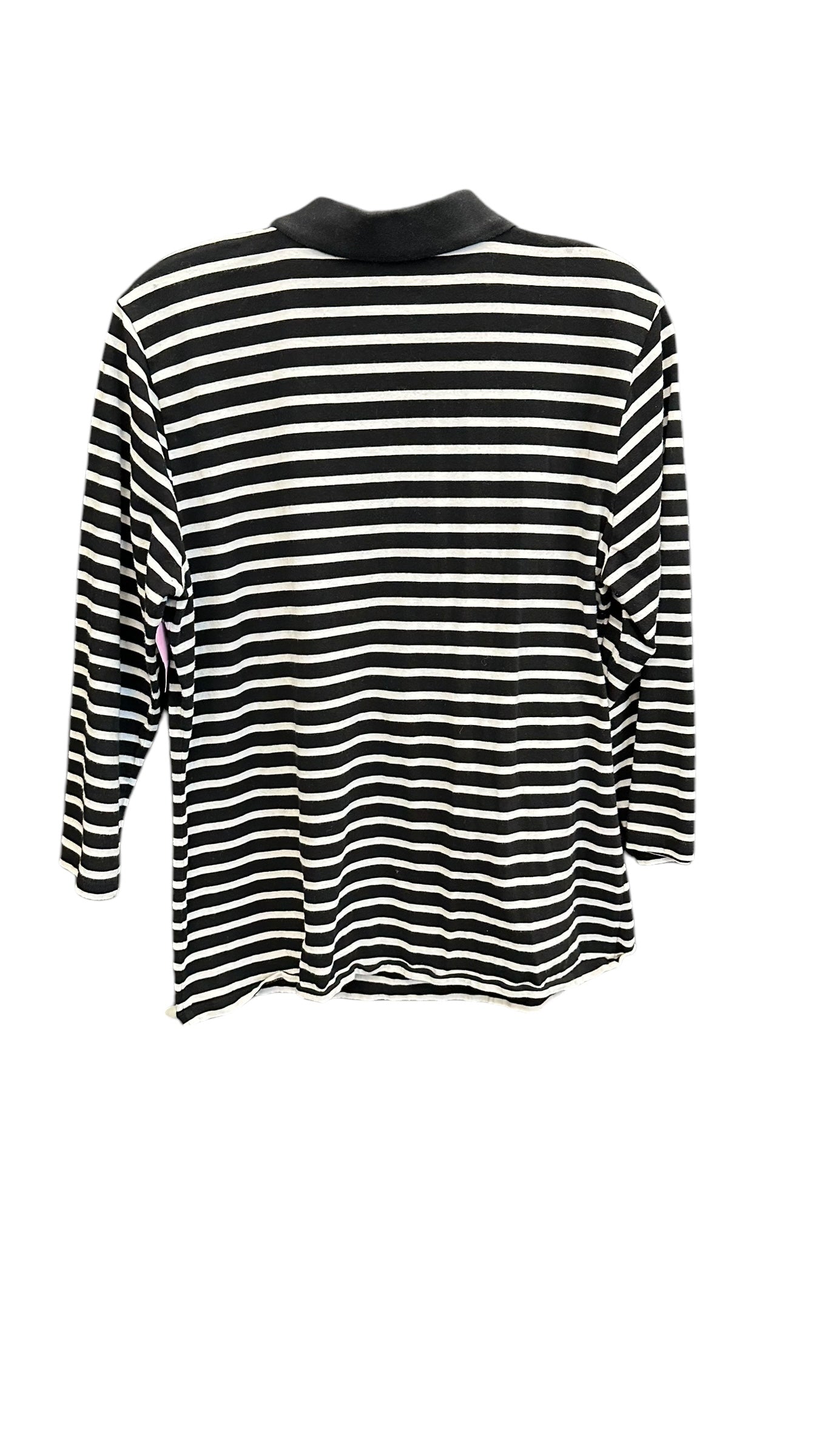 Top 3/4 Sleeve By Michael By Michael Kors In Striped Pattern, Size: Xl