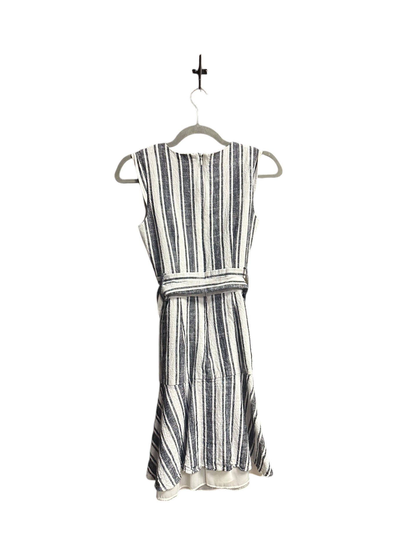 Dress Casual Midi By J. Crew In Striped Pattern, Size: S