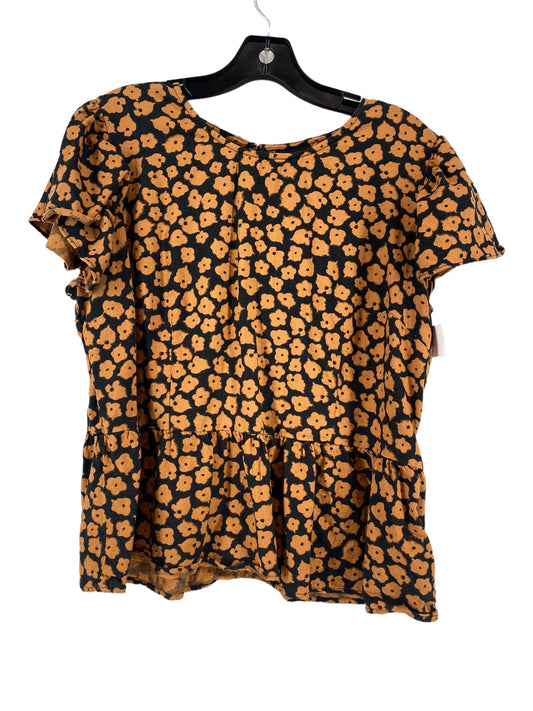 Top Short Sleeve By Who What Wear  Size: Xl