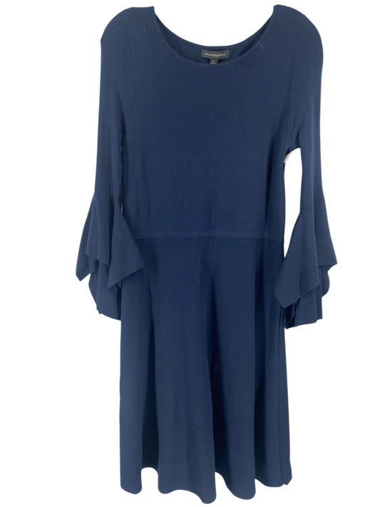 Dress Party Midi By Banana Republic In Navy, Size: S