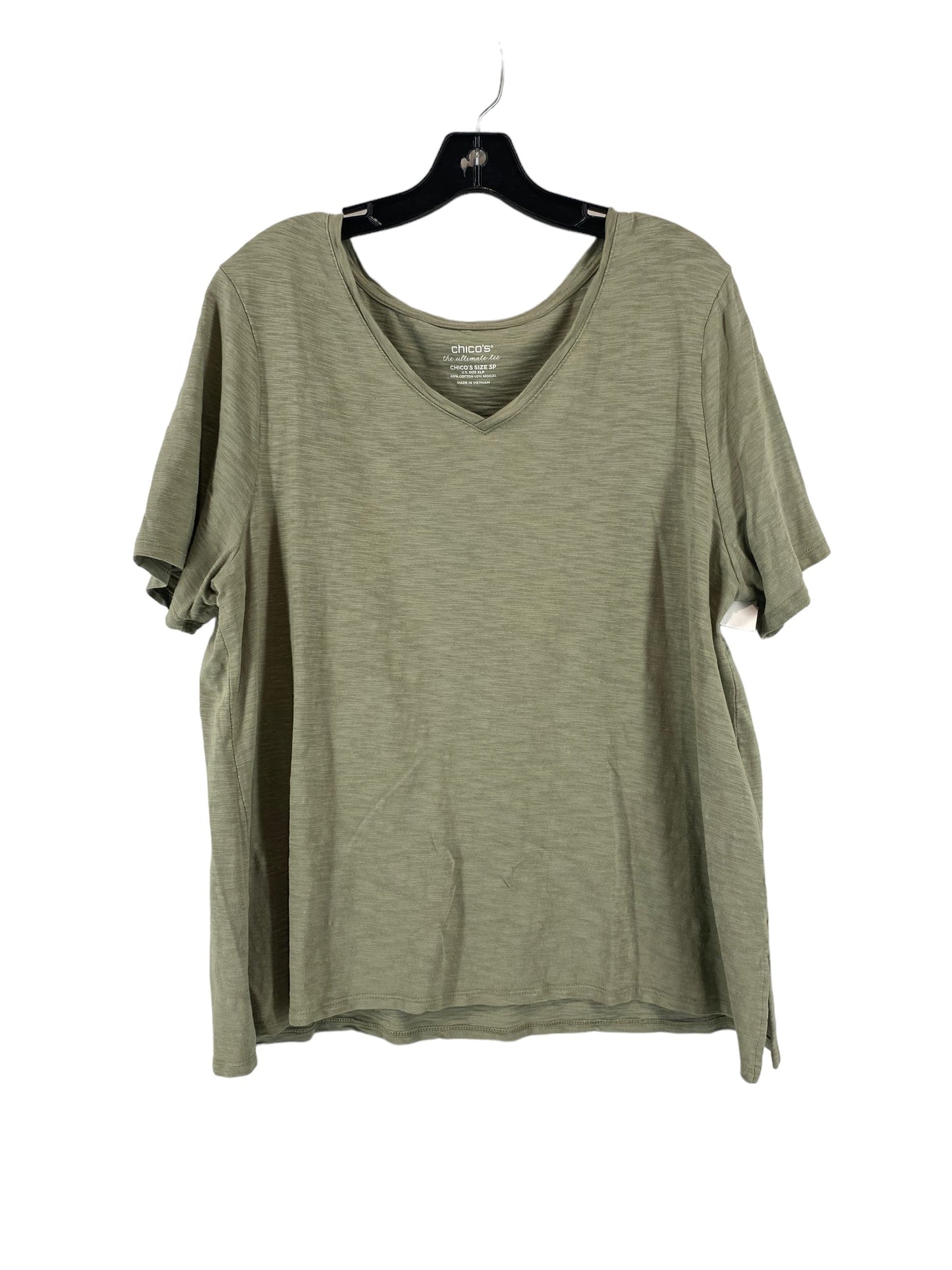 Top Short Sleeve Basic By Chicos  Size: 3