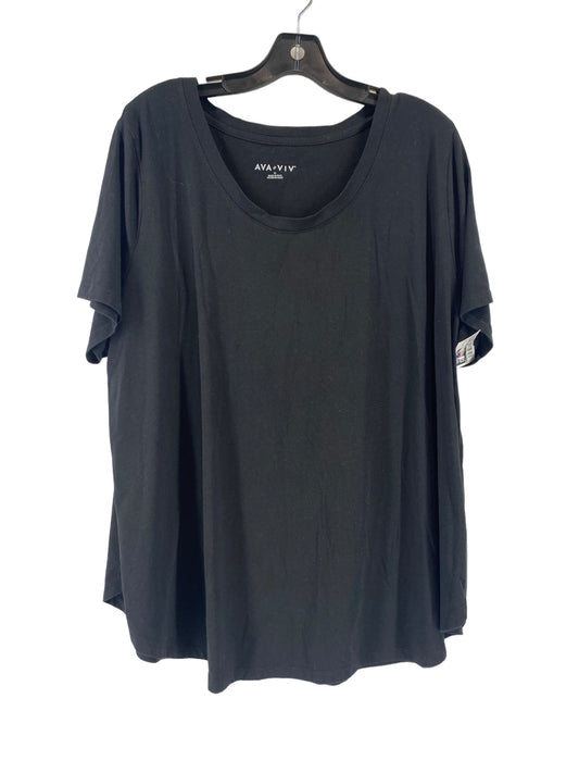 Top Short Sleeve Basic By Ava & Viv  Size: 2x