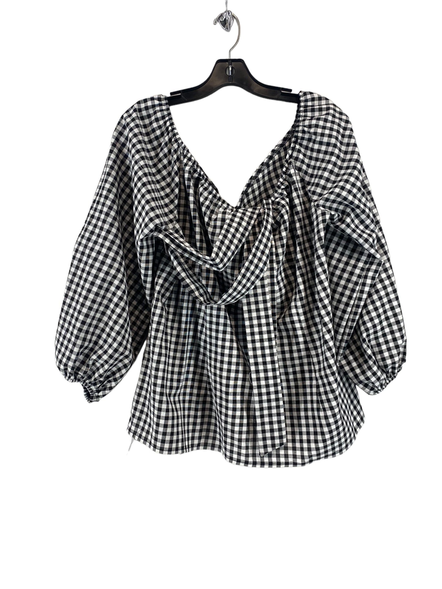 Blouse 3/4 Sleeve By Shein  Size: 2x