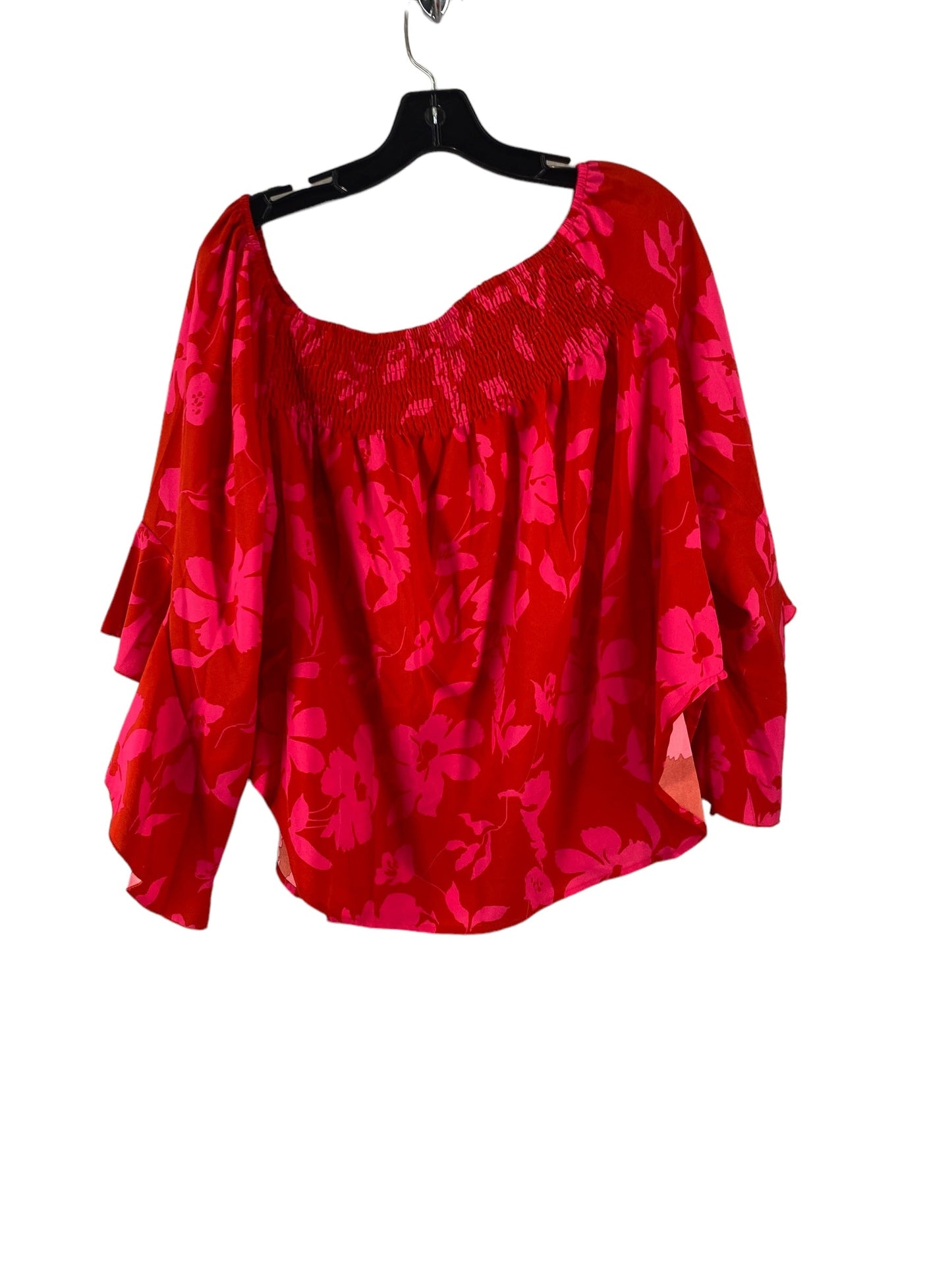Blouse 3/4 Sleeve By Shein  Size: 1x