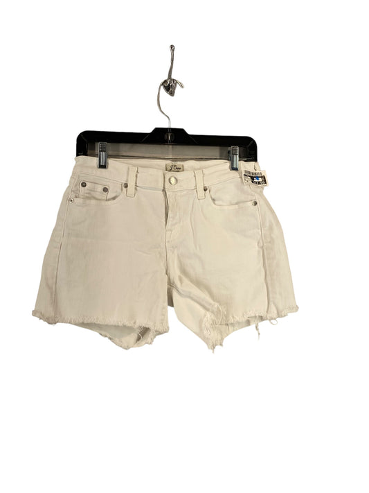 White Denim Shorts J. Crew, Size 26