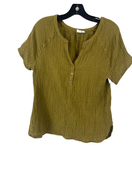 Green Top Short Sleeve Gap, Size S