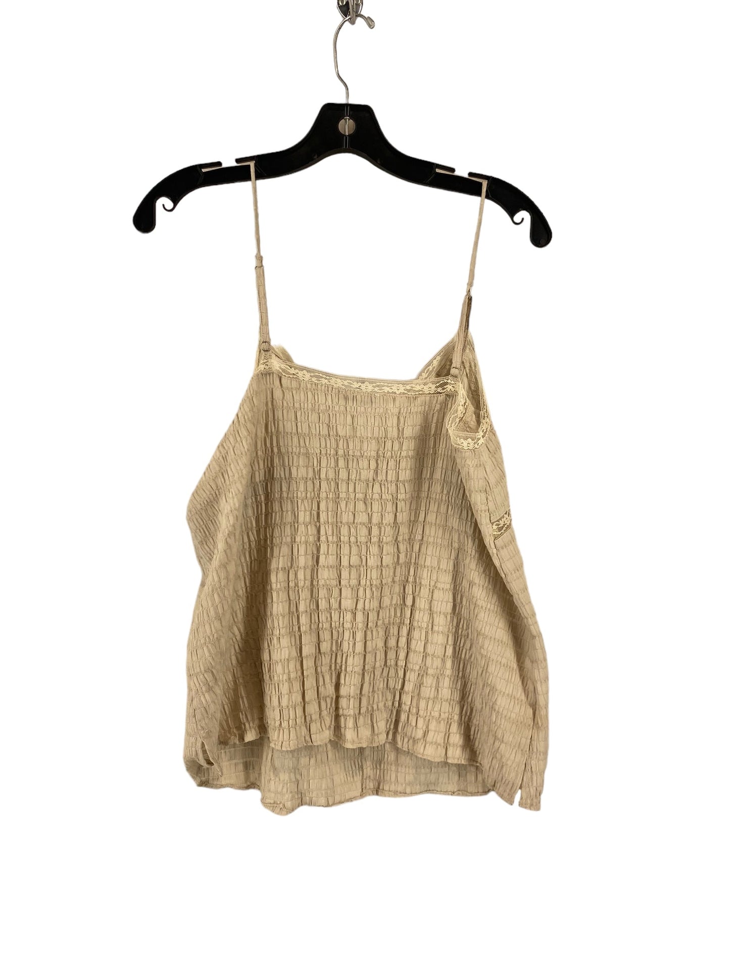 Top Cami By White Birch In Cream, Size: M